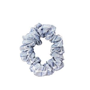 Scrunchie - Blue Check