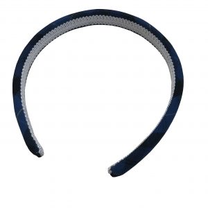Headband - Winter Blue Check