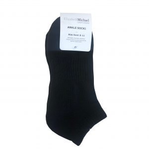 Ankle Socks - Black (3 Pack)